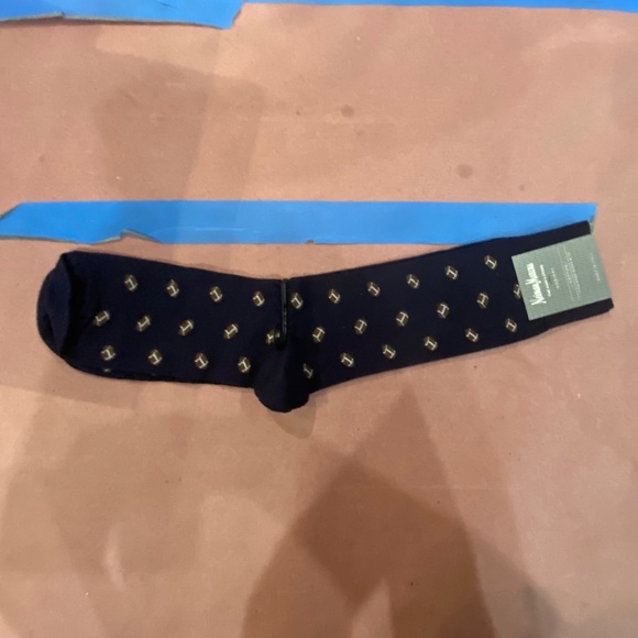 Neiman Marcus Football Motif High Socks - Picture 5 of 5
